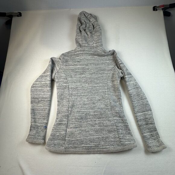 Kuhl Jacket Womens Size Small Gray ALASKA Full Zip Fleece Hoodie Long Sleeve - Picture 5 of 13